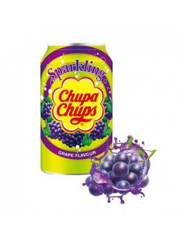 Gazuotas gėrimas Chupa Chups Grape 345ml