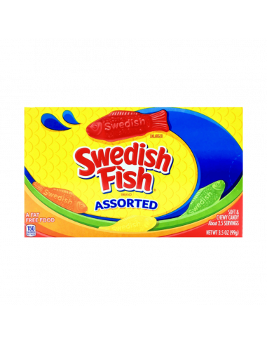 Saldainiai SWEDISH FISH assorted 99g