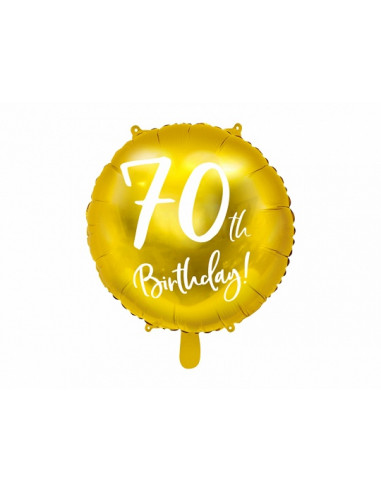 Folinis balionas 70 gimtadieniui,...