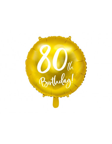 Folinis balionas 80 gimtadieniui,...