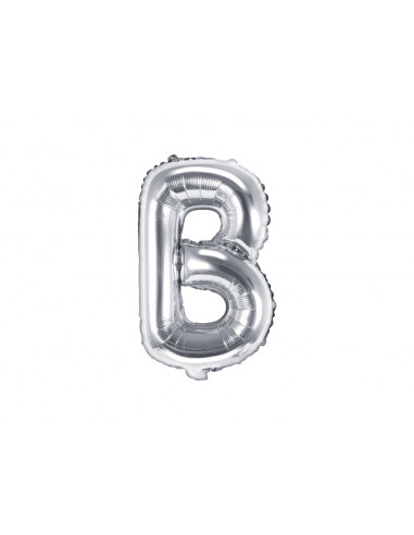 Folinis balionas raidė B sidabro...