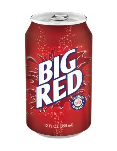 Gazuotas gėrimas BIG RED 355ml