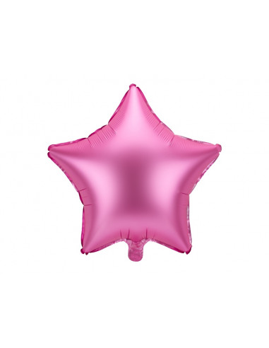 Folinis balionas ŽVAIGŽDĖ 48cm, rožinis